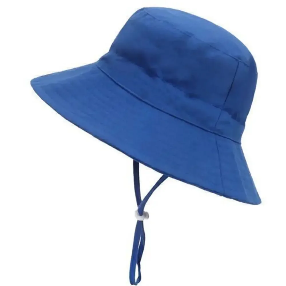 New kid’s sun hat blue 0-6 months